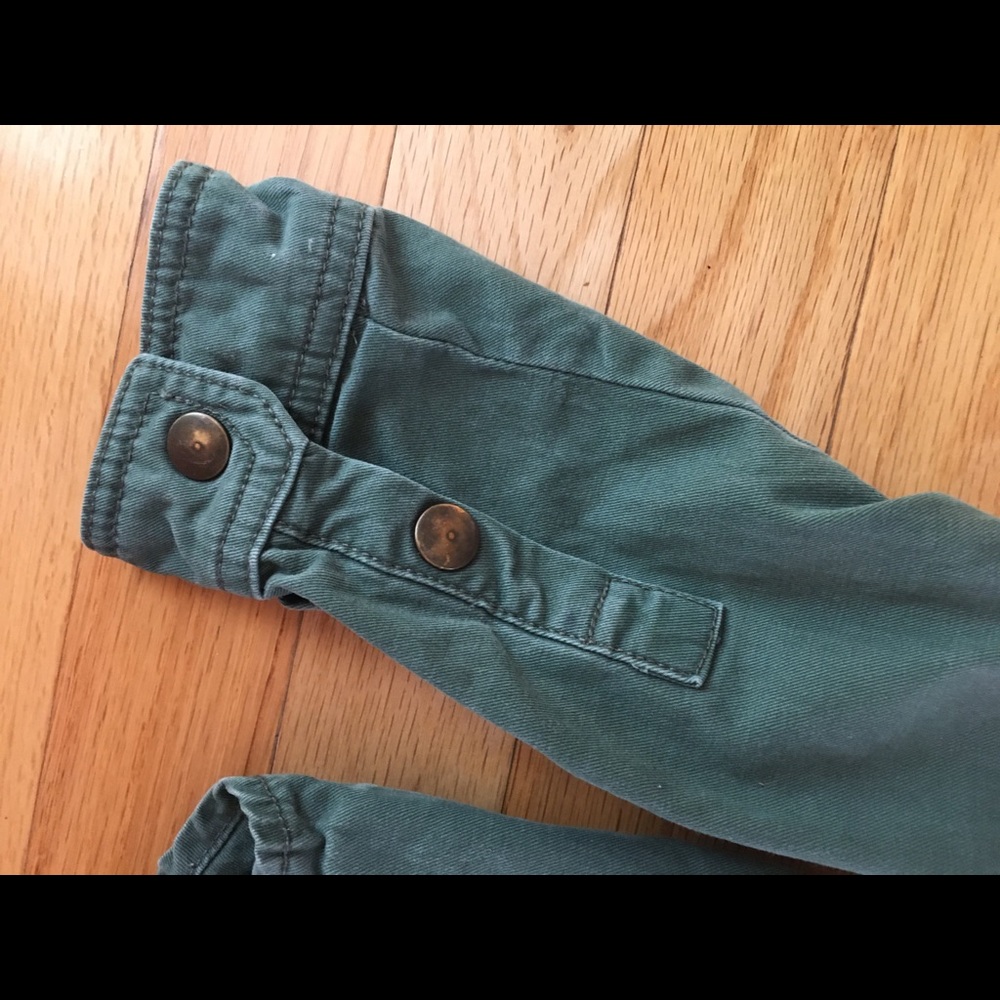 army green jacket - Picture 4 of 6